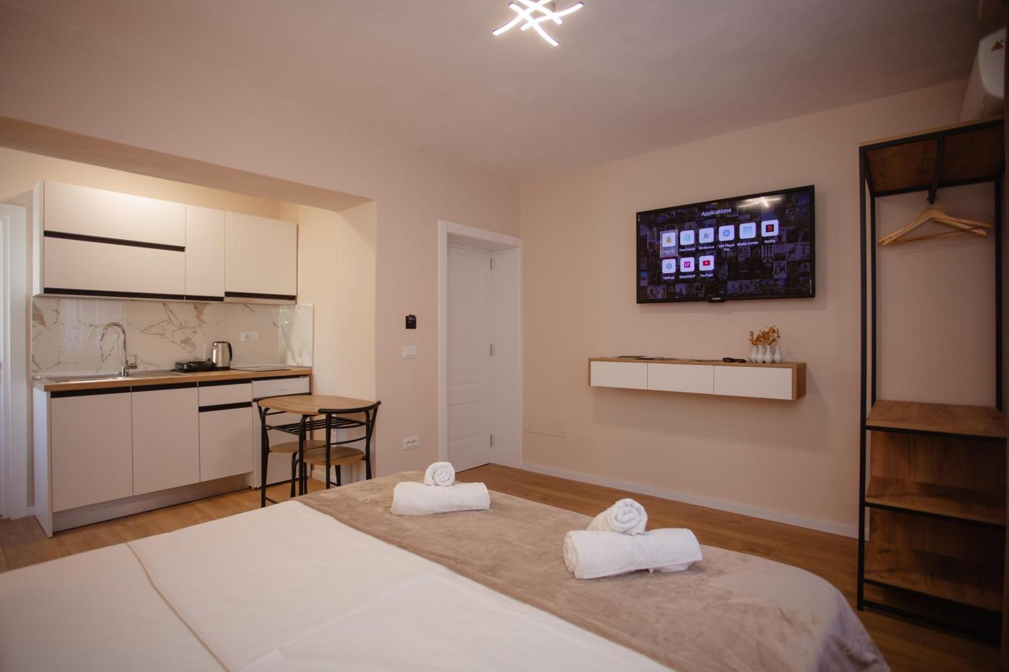 City Center Studio Apartments Shkodër Eksteriør billede